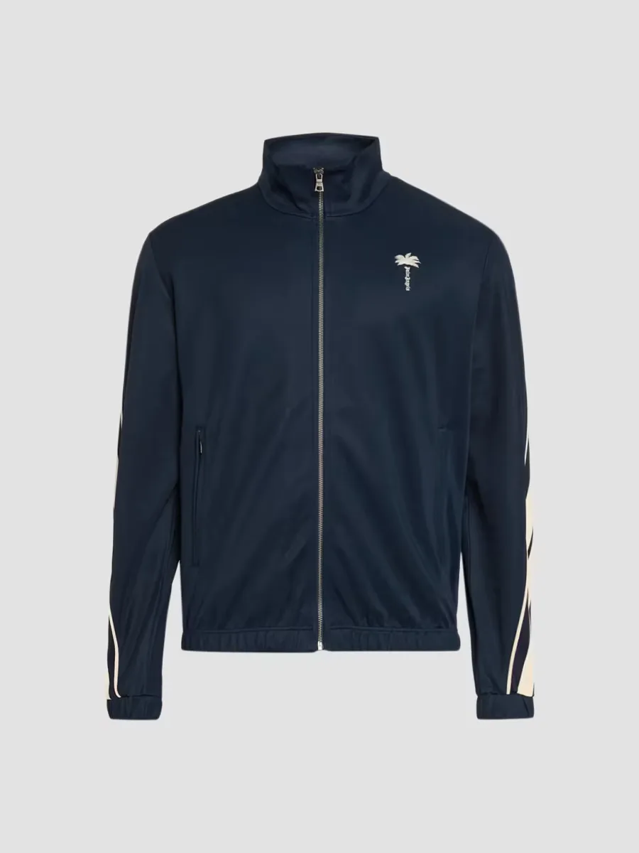 Palm Tree Striped Track Jacket by Palm Angels