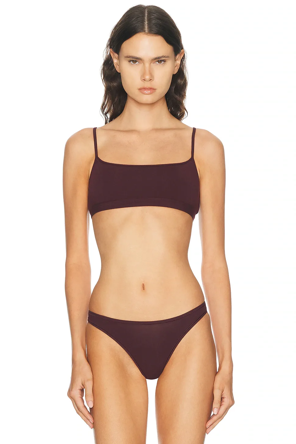 Everyday Cotton Scoop Bralette