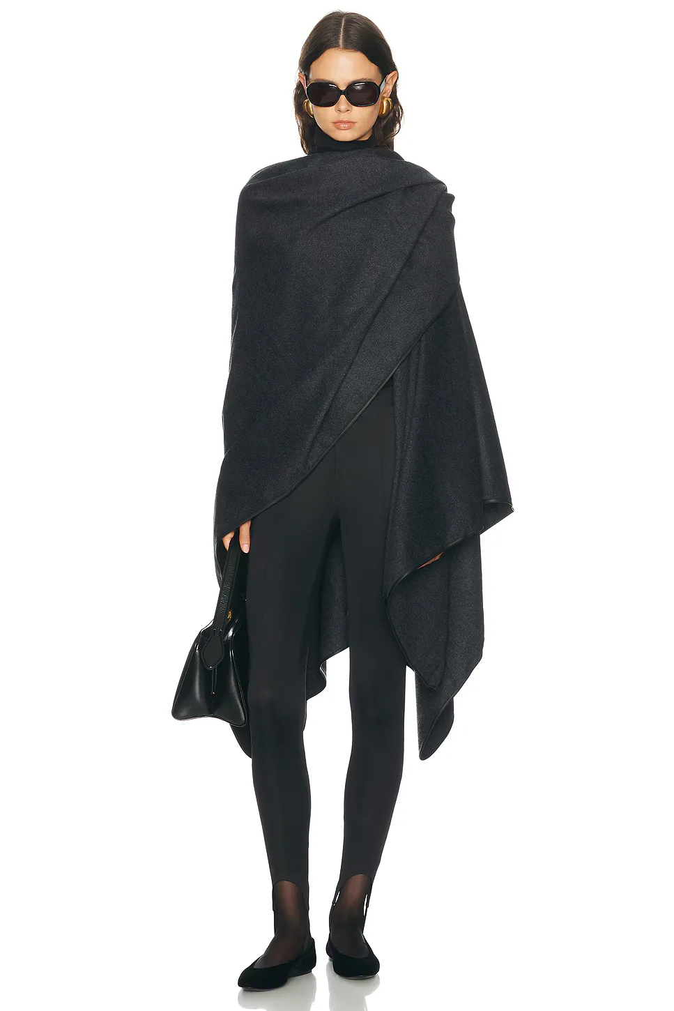 Winter Flannel Cape by Totême