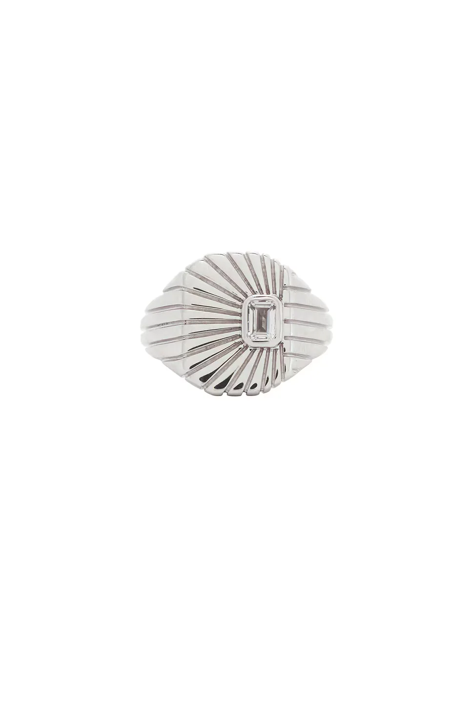 Mini Ring in Metallic Silver by Wyld Box