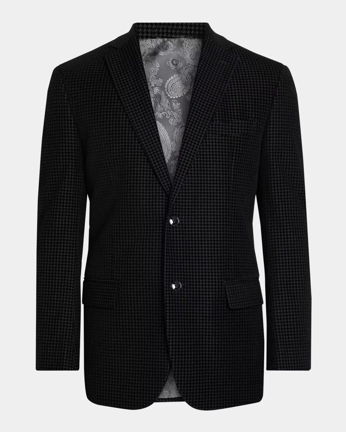 Somerton Houndstooth Velvet Sport Coat by Robert Graham