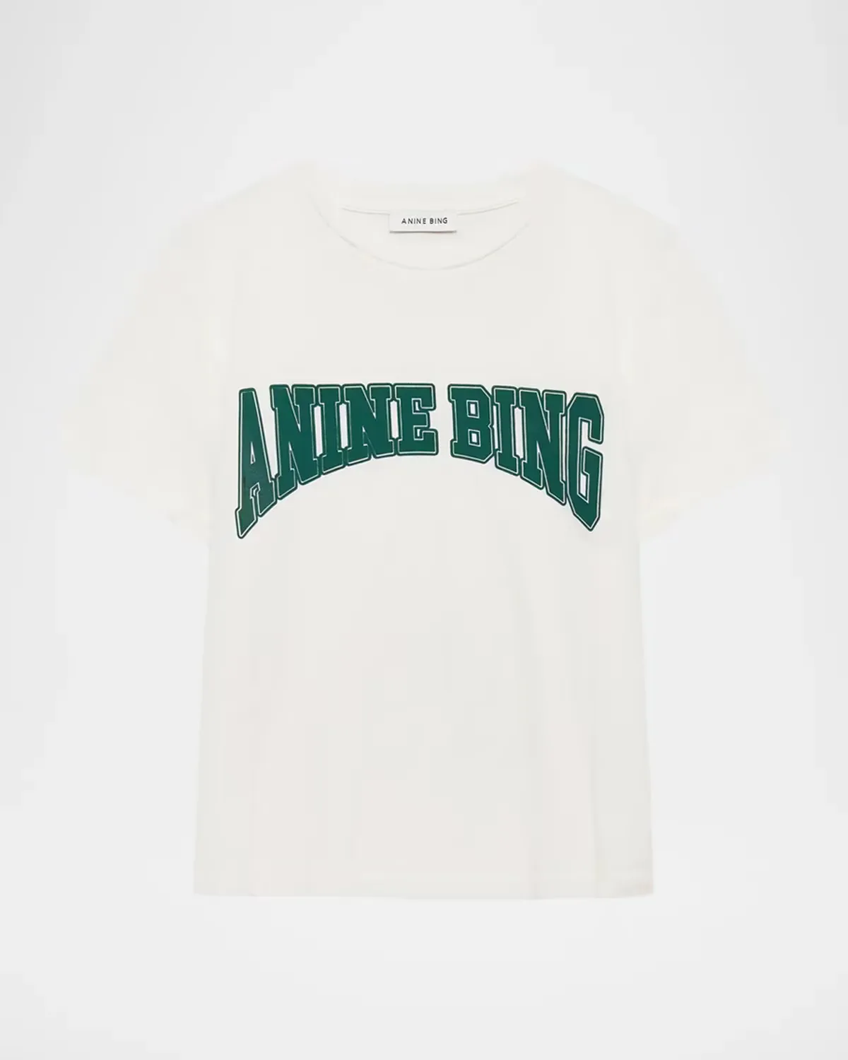 Shelley Cotton Crop T-Shirt by ANINE BING