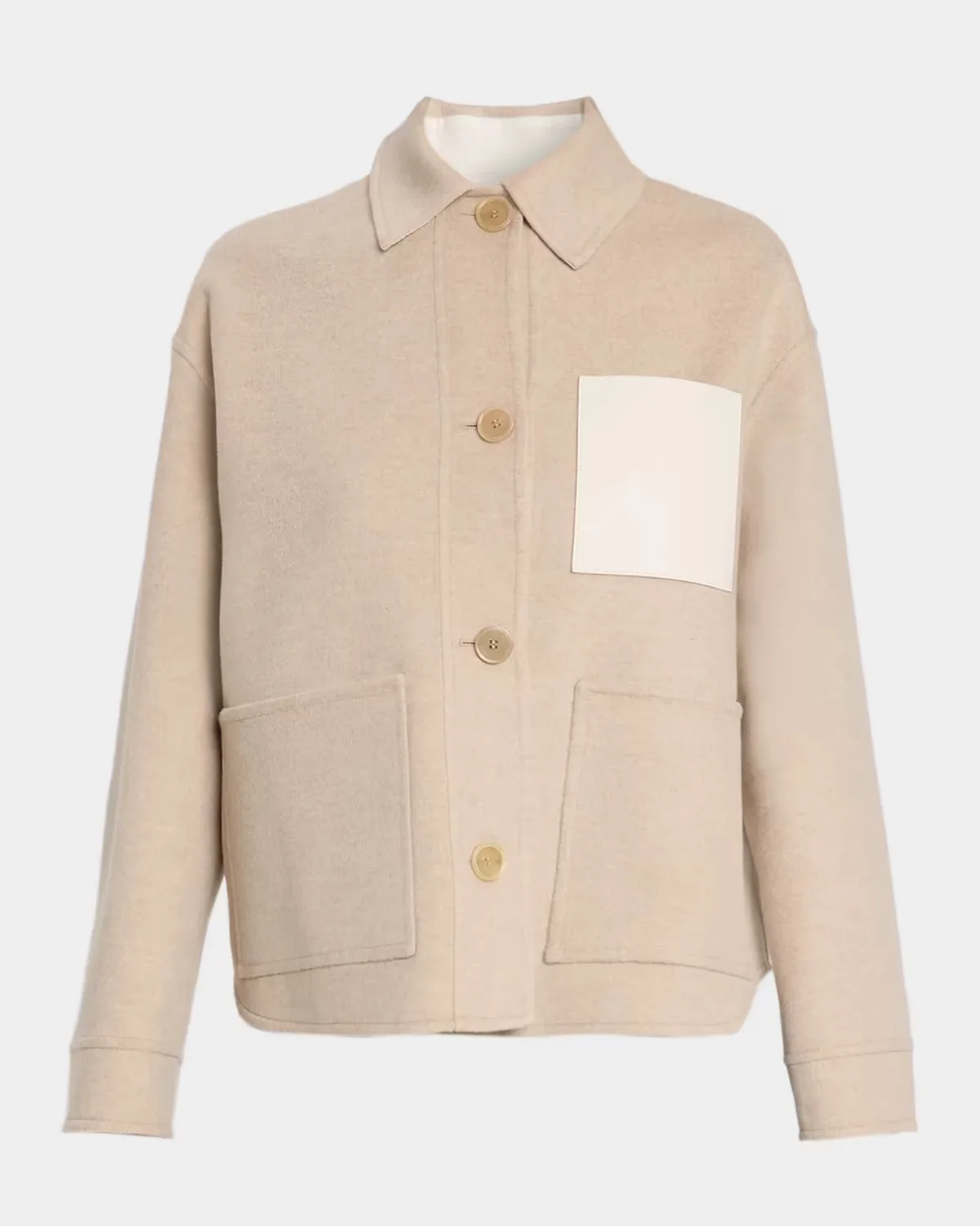 Collared Wool-Cashmere Workwear Jacket by LOEWE