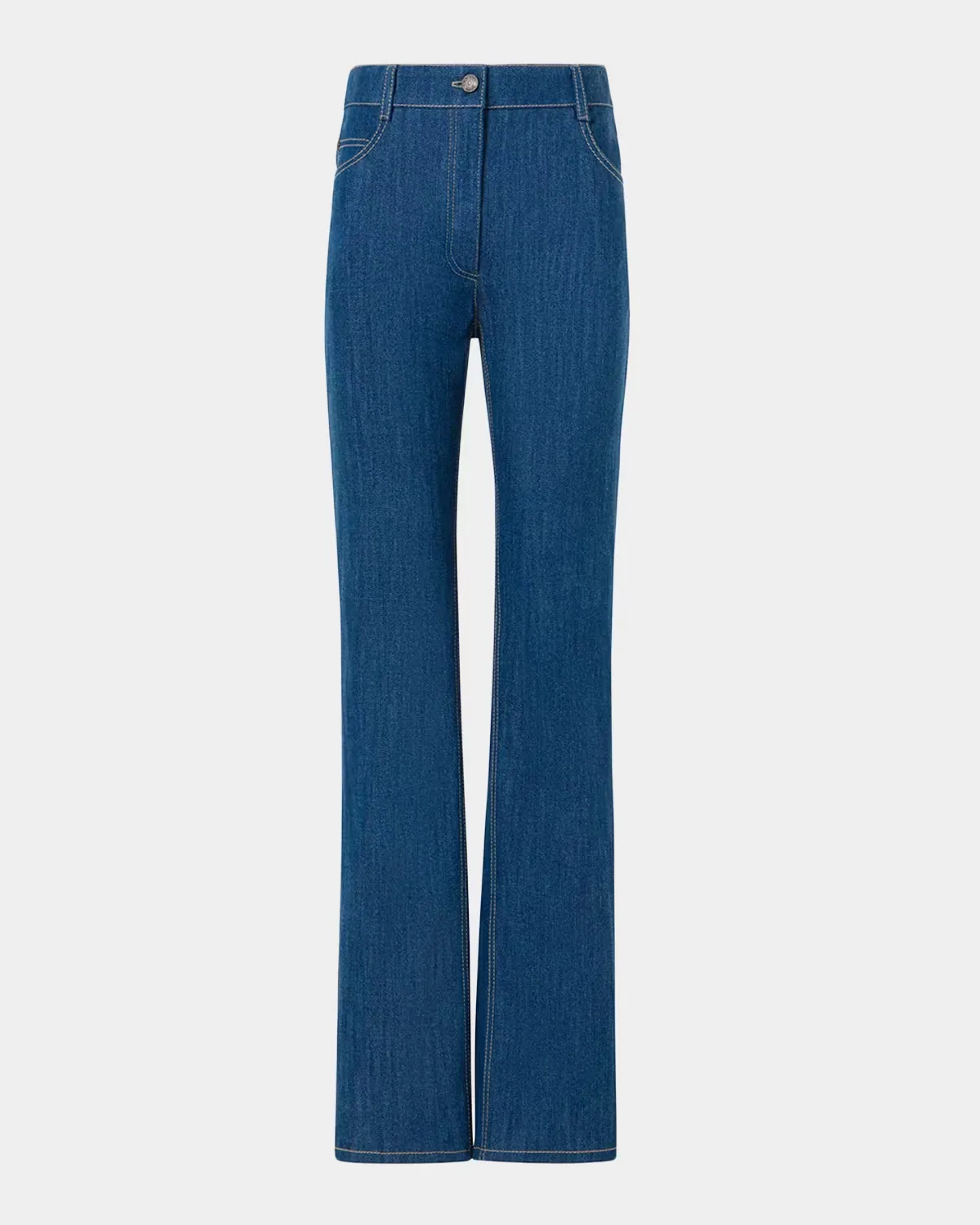 Chess Slim Straight-Leg Jeans by Akris Punto