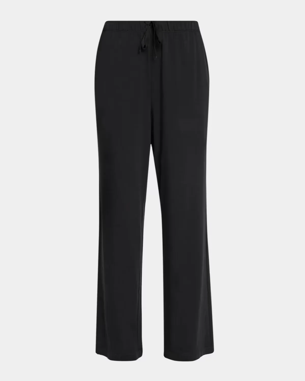 Straight-Leg Fleecy Terry Pants by Eileen Fisher