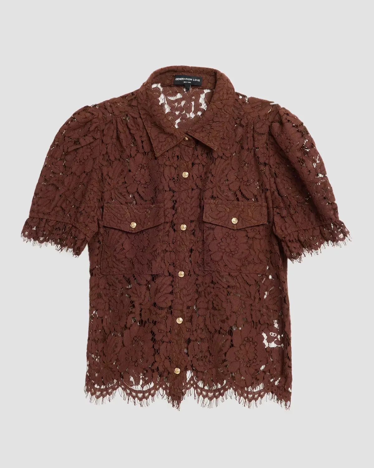 Mikaelle Lace Shirt by Generation Love