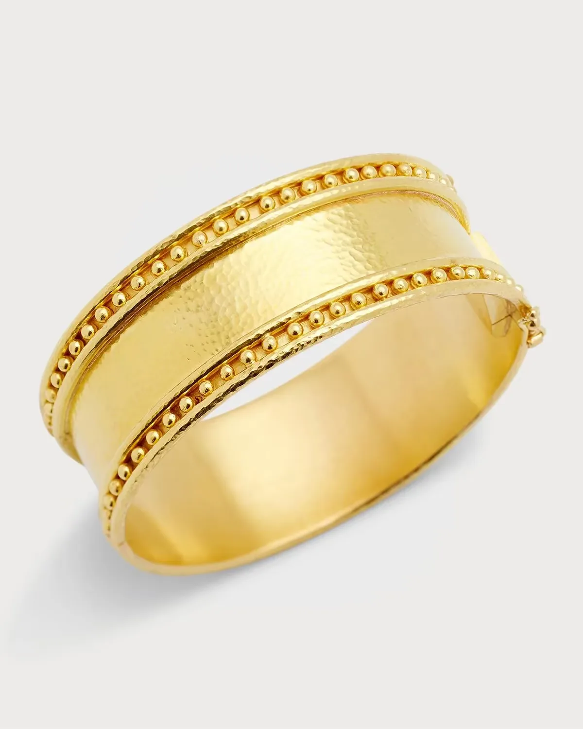 Granulation Wide Bangle by Elizabeth Locke