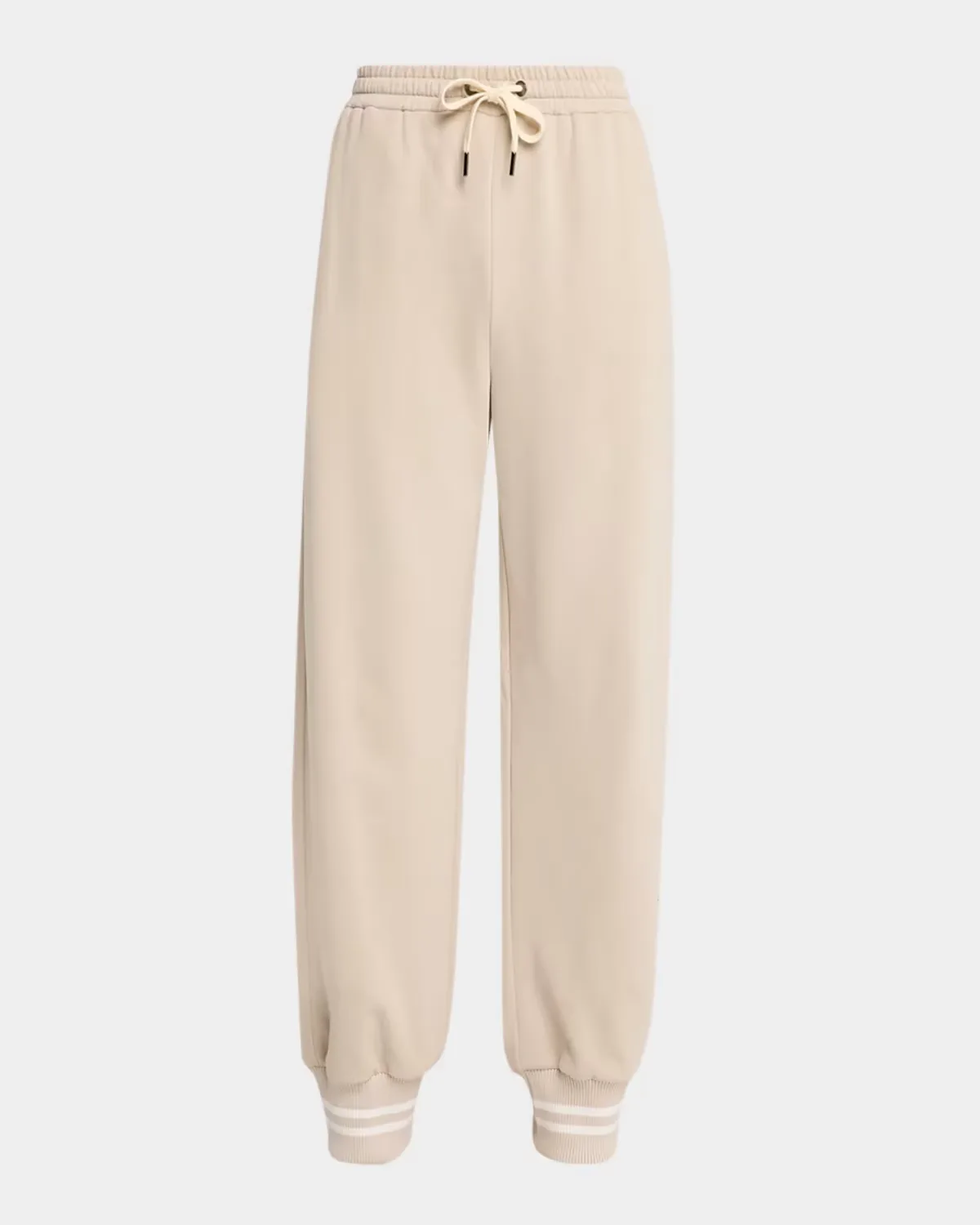 Smooth Cotton Fleece Drawstring Sport Pants by Brunello Cucinelli