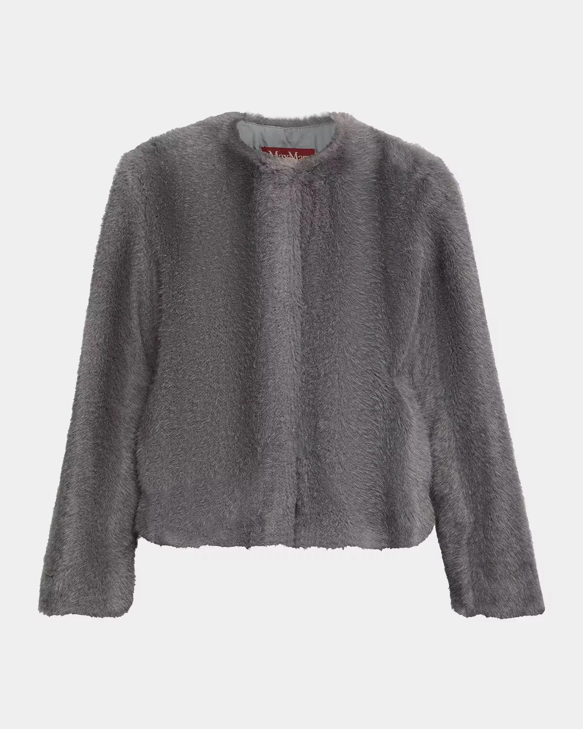 Cropped Faux Fur Jacket by Max Mara
