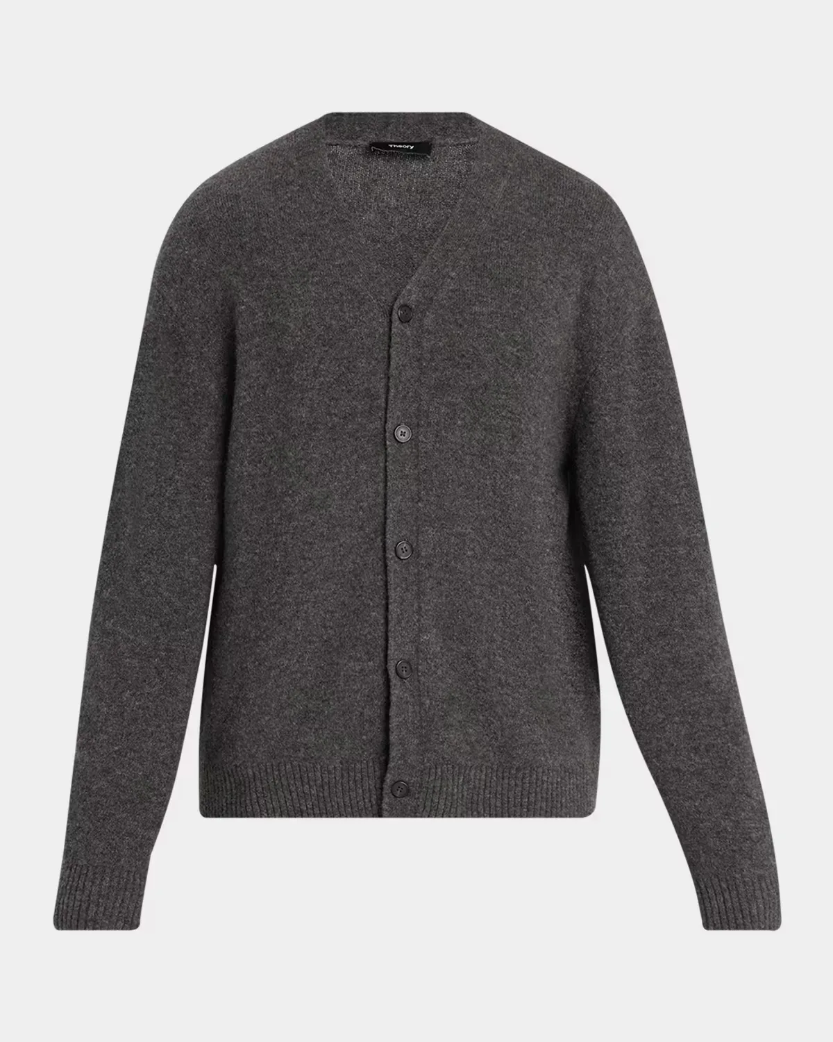 V-Neck Wool-Blend Cardigan by Theory
