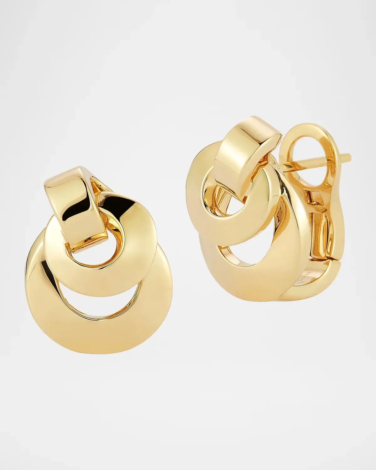 Lytton 18K Yellow Gold Loop Earrings by Walters Faith