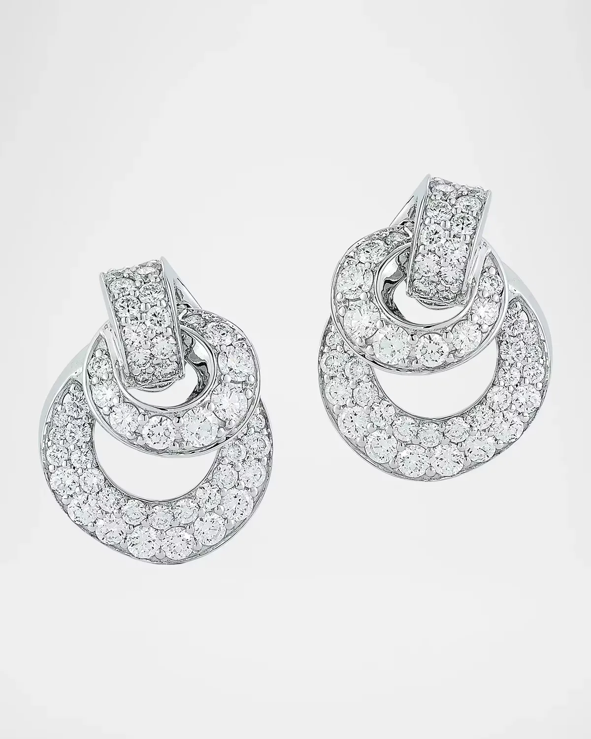 Lytton 18K White Gold & 1.96 TCW Diamond Drop Earrings by Walters Faith