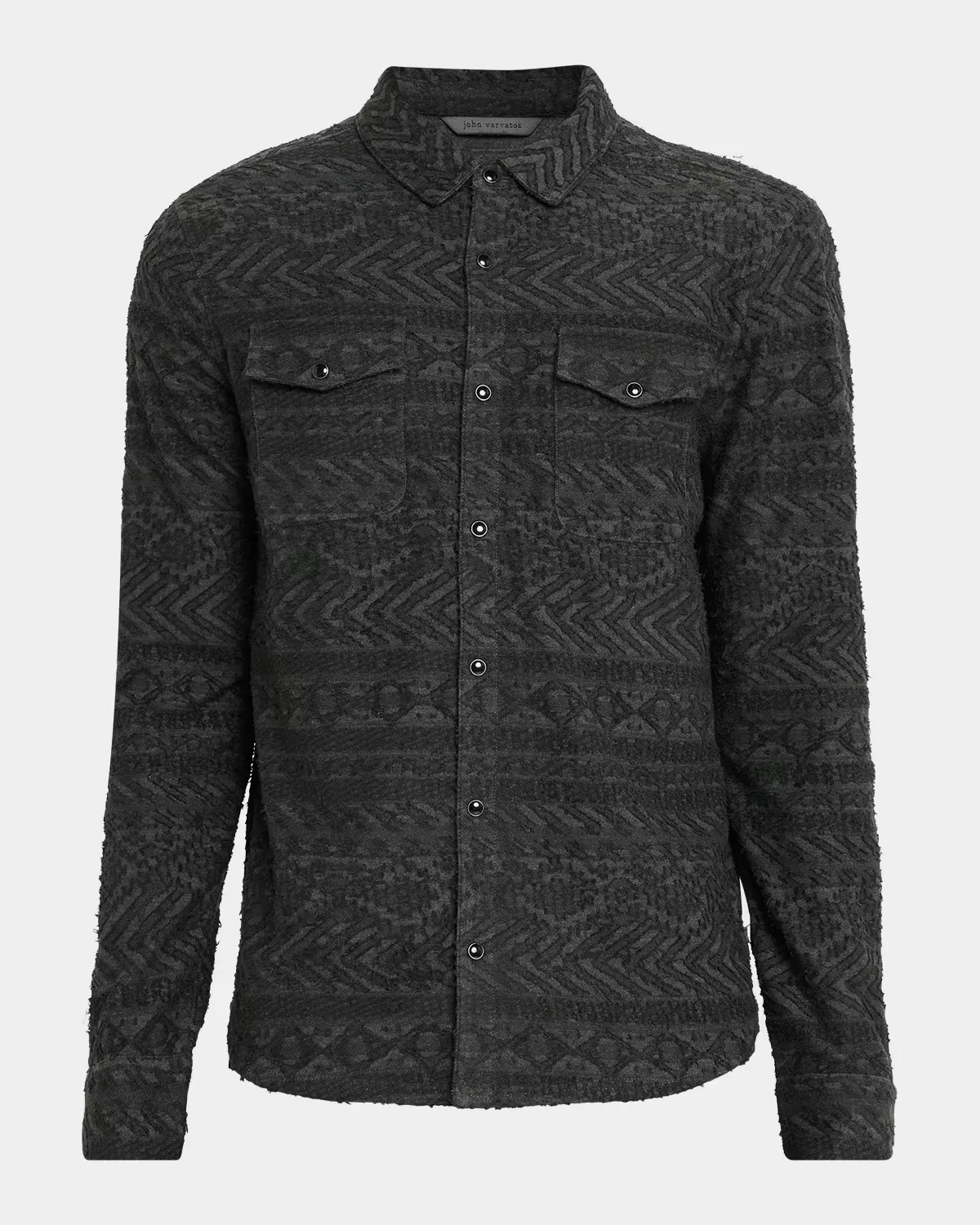 Glover Textured Western Shirt by John Varvatos