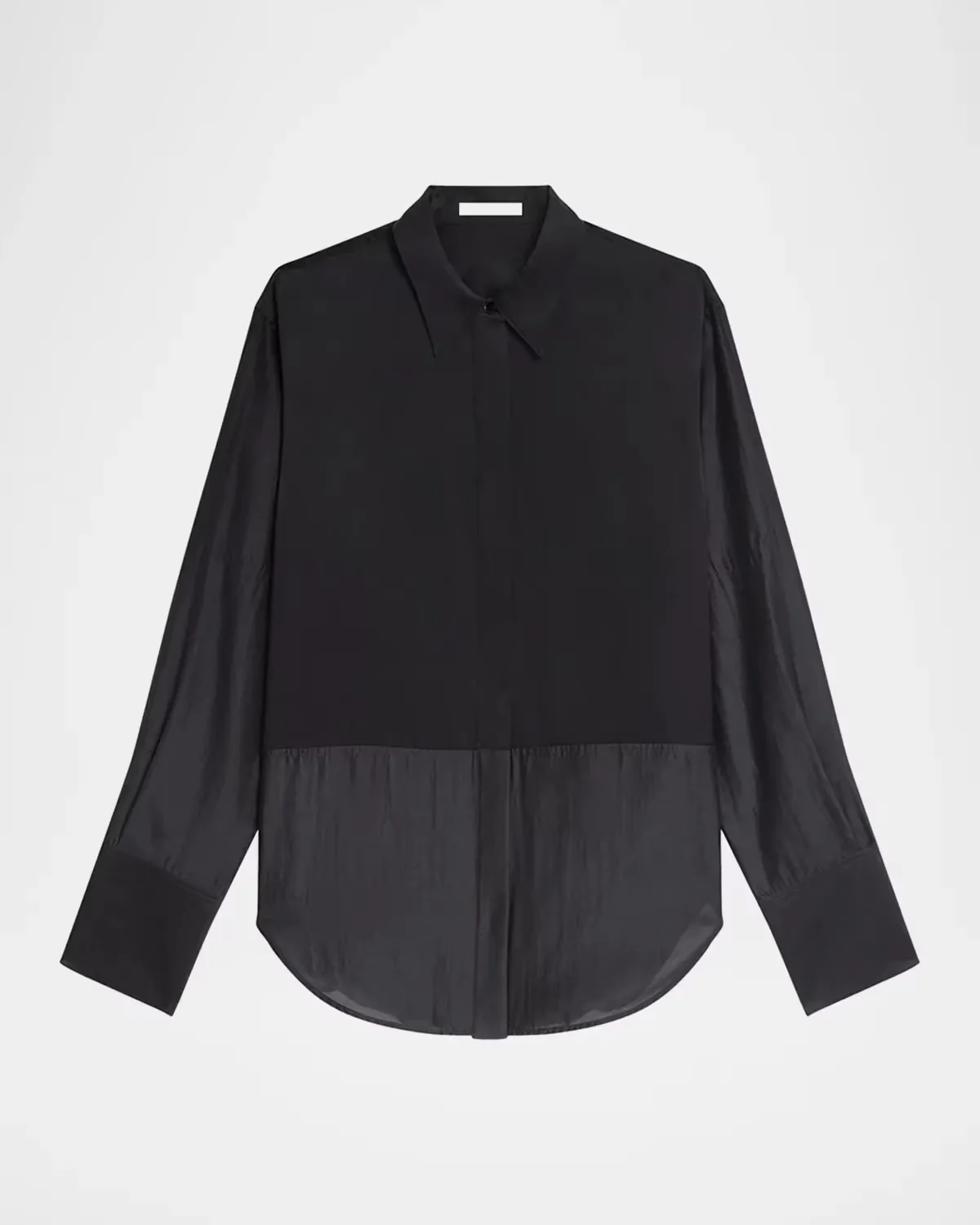 Silk-Blend Shirt by Helmut Lang