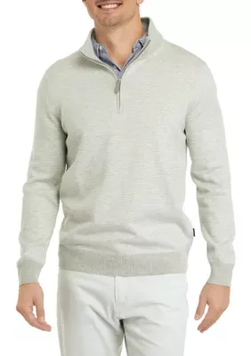 Boathouse Stripe Mock Neck Sweater