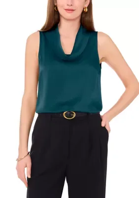 Cowl Neck Sleeveless Top by Vince Camuto