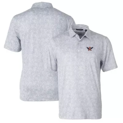 NCAA Auburn Tigers Pike Constellation Stretch Polo by Cutter & Buck
