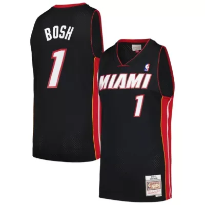 NBA Chris Bosh Miami Heat 2012/13 Hardwood Classics Swingman Jersey by Mitchell & Ness