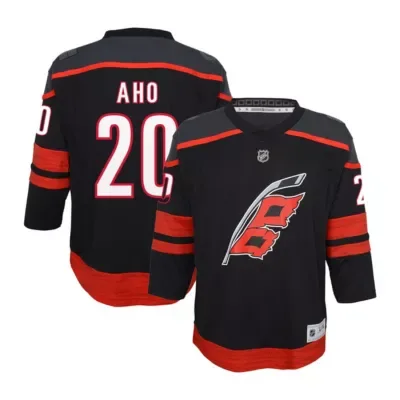 NHL Sebastian Aho Carolina Hurricanes Home Replica Player Jersey by Outerstuff