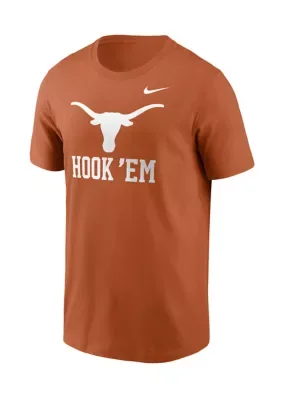 NCAA Texas Longhorns Cotton Logo Mantra Graphic Short Sleeve T-Shirt by Fanatics