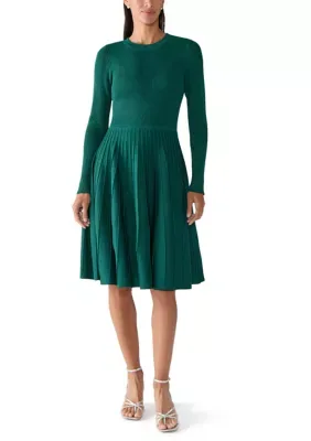 Crew Neck Sweater Dress by Draper