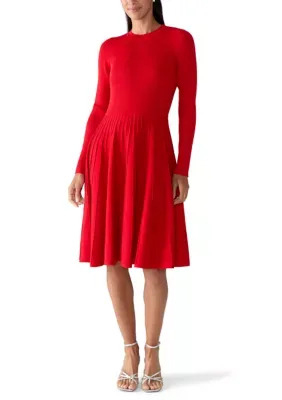 Crew Neck Sweater Dress by Draper