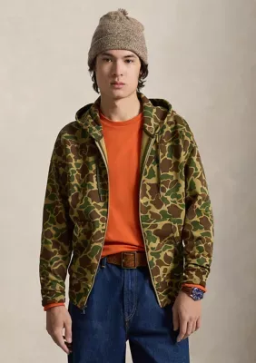 Relaxed Fit Camo Double-Knit Hoodie by Polo Ralph Lauren