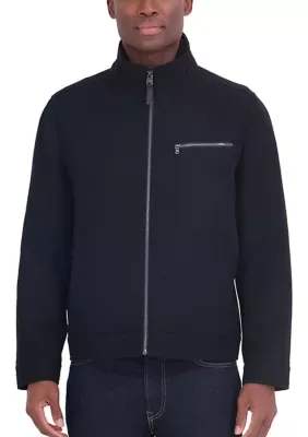 Wool Hipster Jacket with Attached Bib by MICHAEL Michael Kors