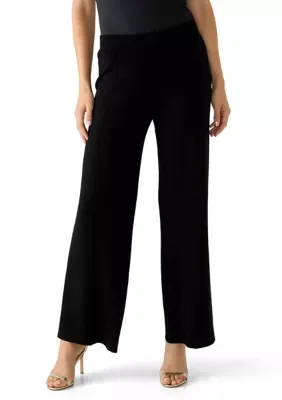 Wide Leg Sweater Pants