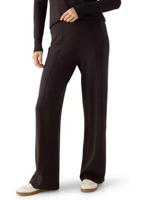 Wide Leg Sweater Pants
