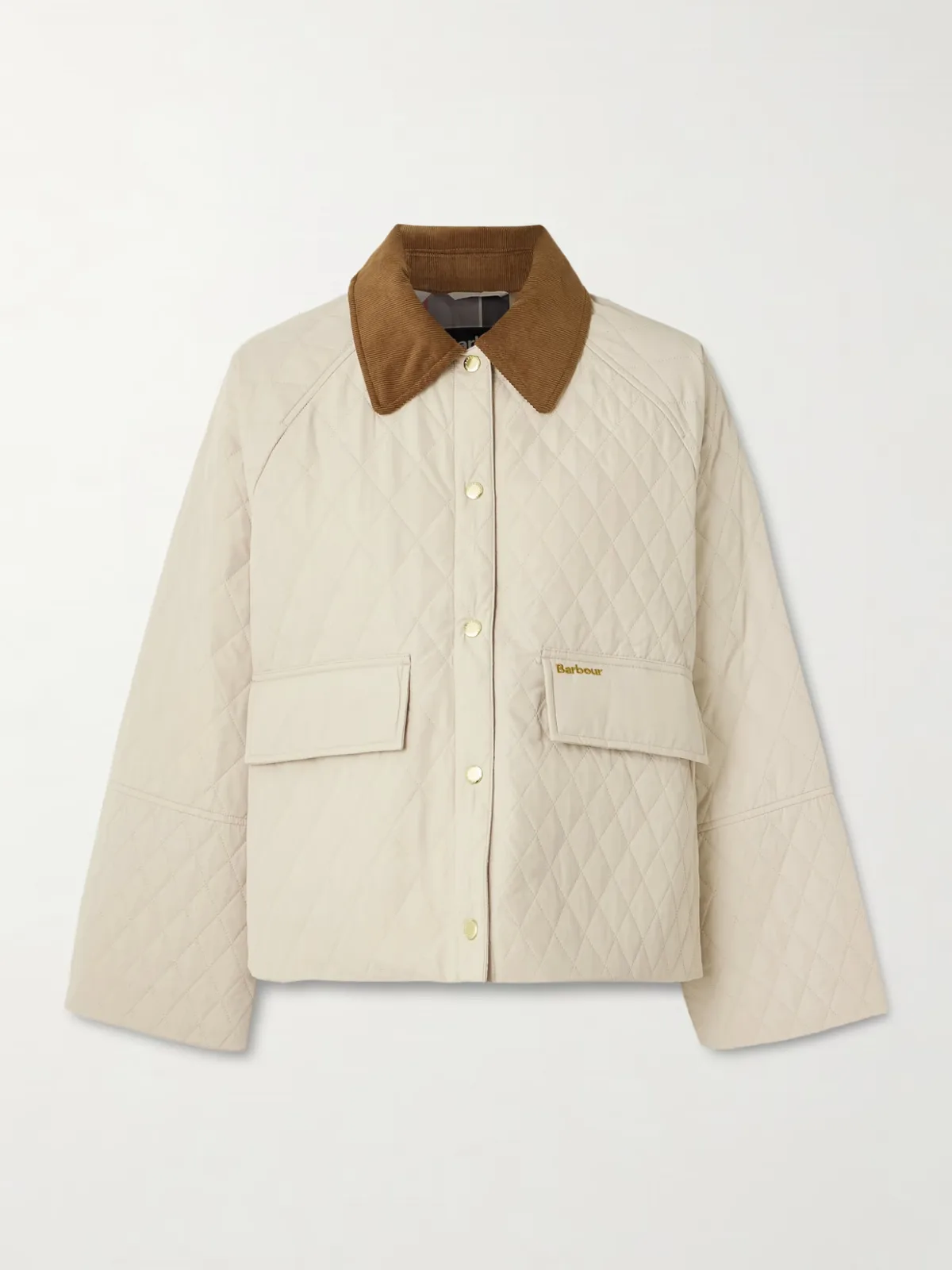 - Kirby Cotton Corduroy-trimmed Quilted Shell Jacket -