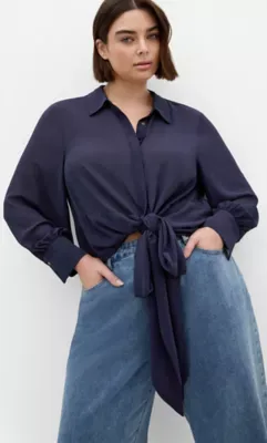 Jane Tie Hem Shirt
