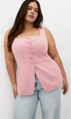 Imogen Vest by City Chic