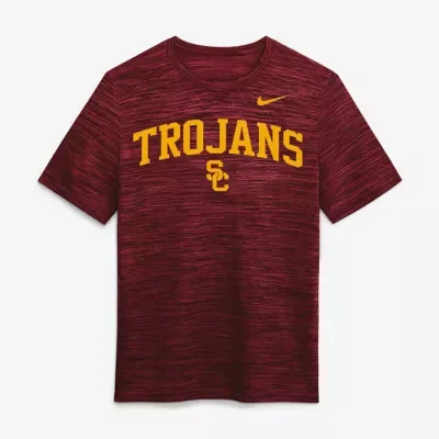 NCAA Nike USC Trojans Primetime Arch Logo Velocity Dri-FIT T-Shirt by Nike
