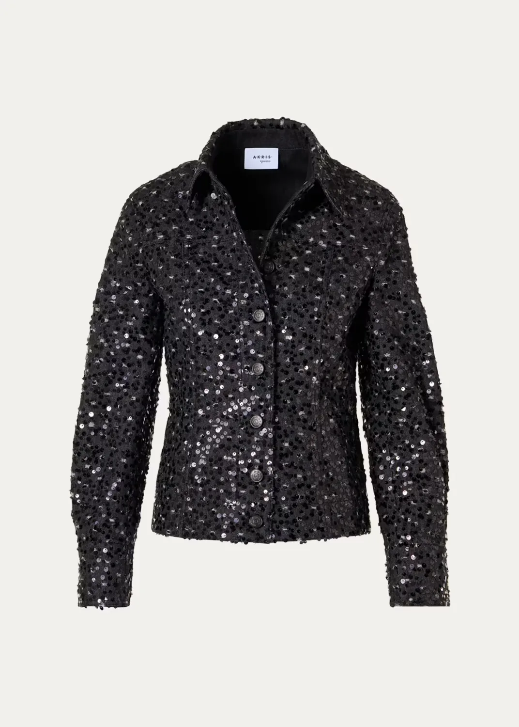 Starry Sequined Denim Jacket by Akris Punto