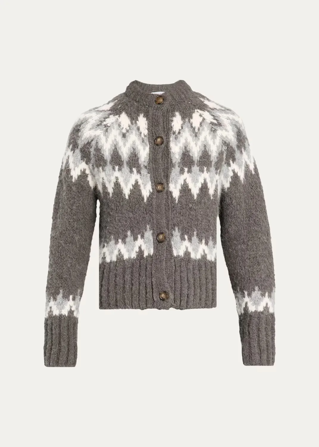 Christina Fair Isle-Inspired Cardigan by Veronica Beard