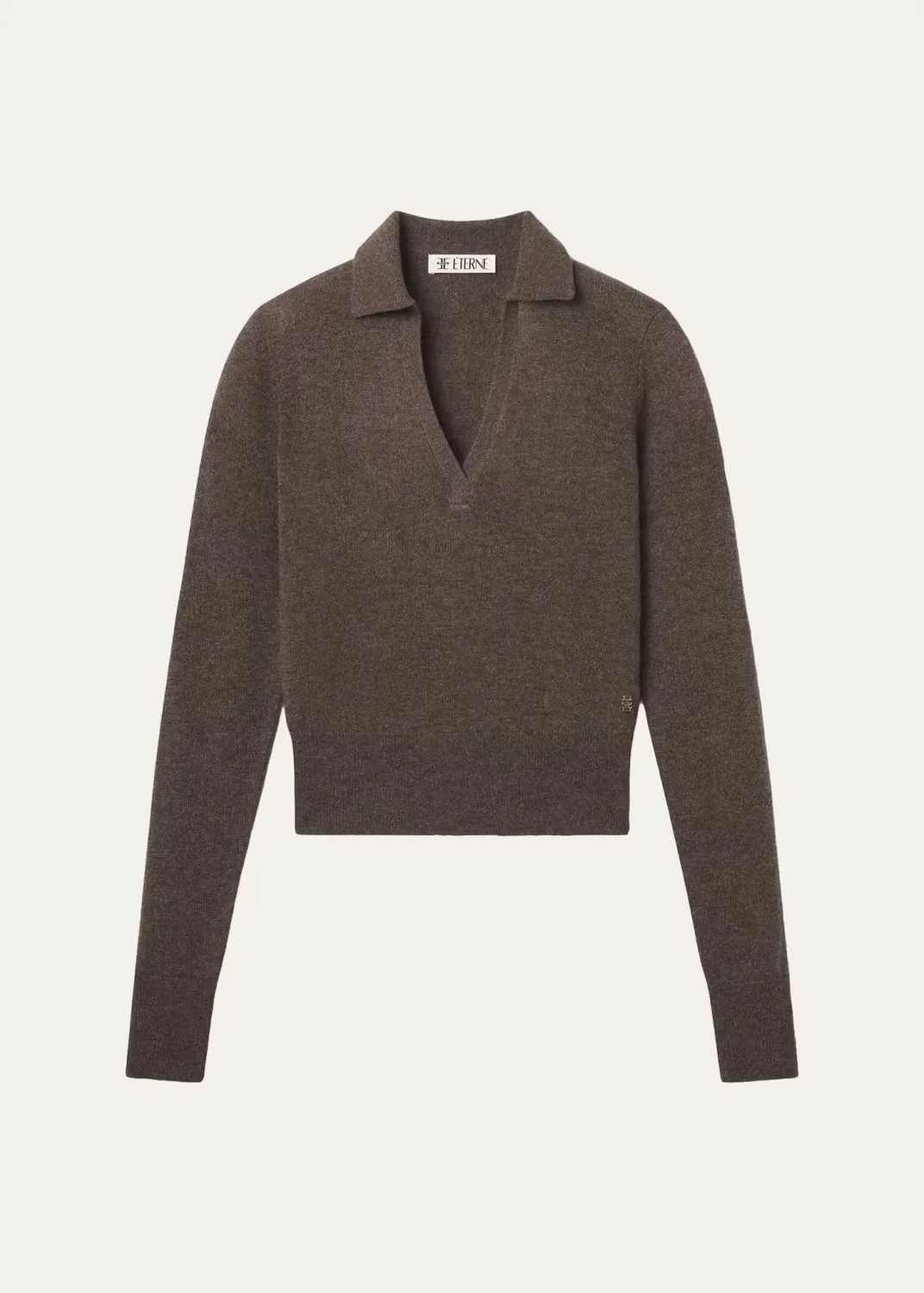 Vance Cashmere Polo Sweater by Eterne