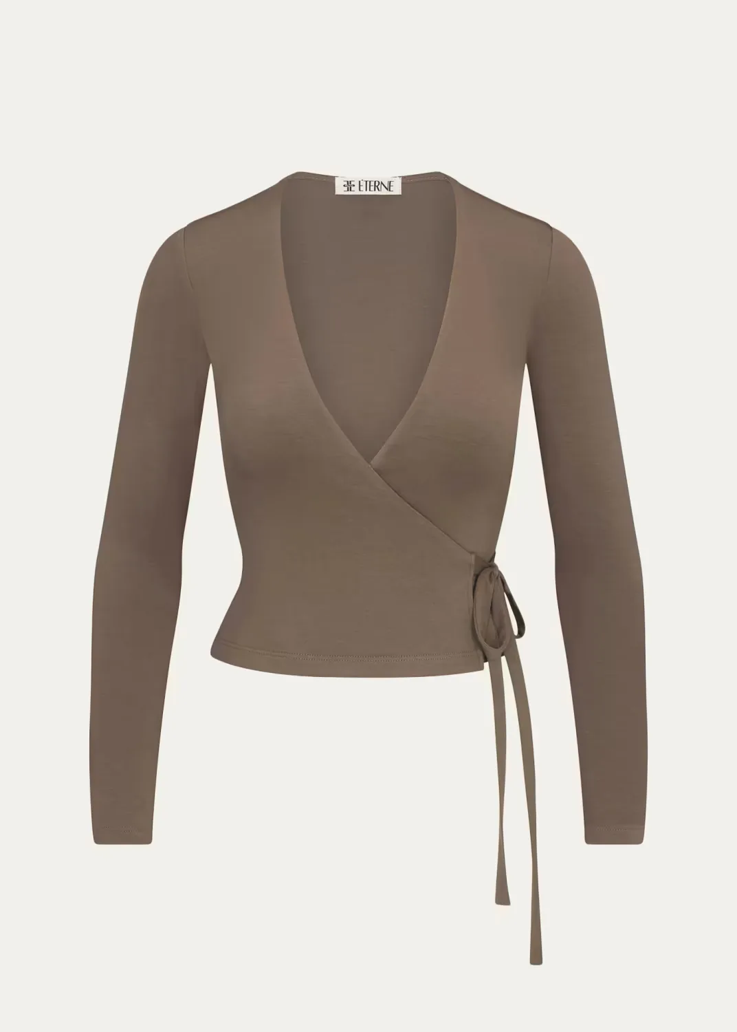 Jersey Wrap Top by Eterne