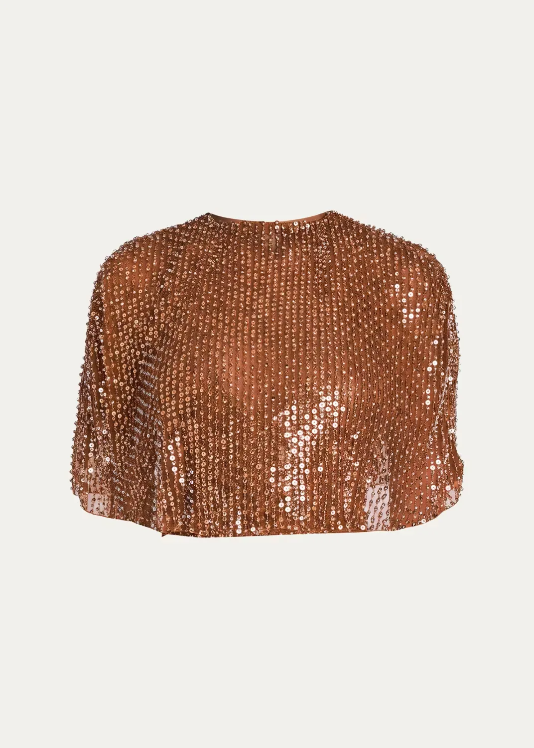 Sylvey Crystal Mesh Capelet by Retrofête