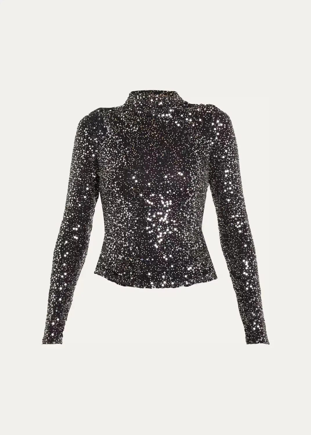 Lou Embellished Mesh High-Neck Top by Étoile Isabel Marant