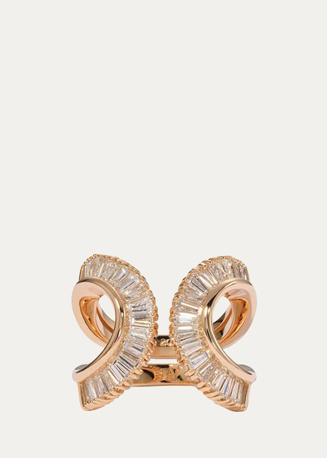 Open Sensu 20K Rose Gold & 1.66 TCW Diamond Ring by Nak Armstrong