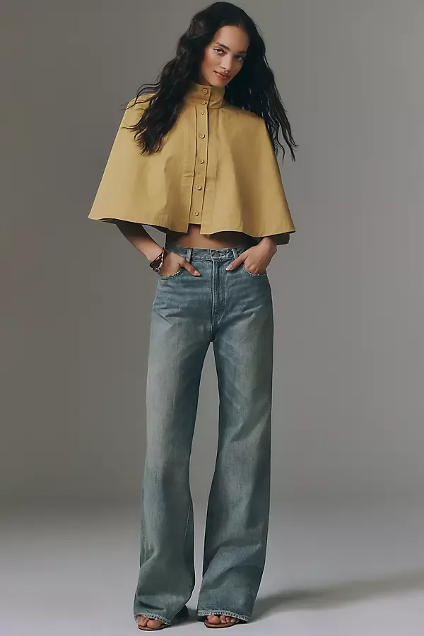 Hugh Mid-Rise Wide-Leg Jeans by ANINE BING