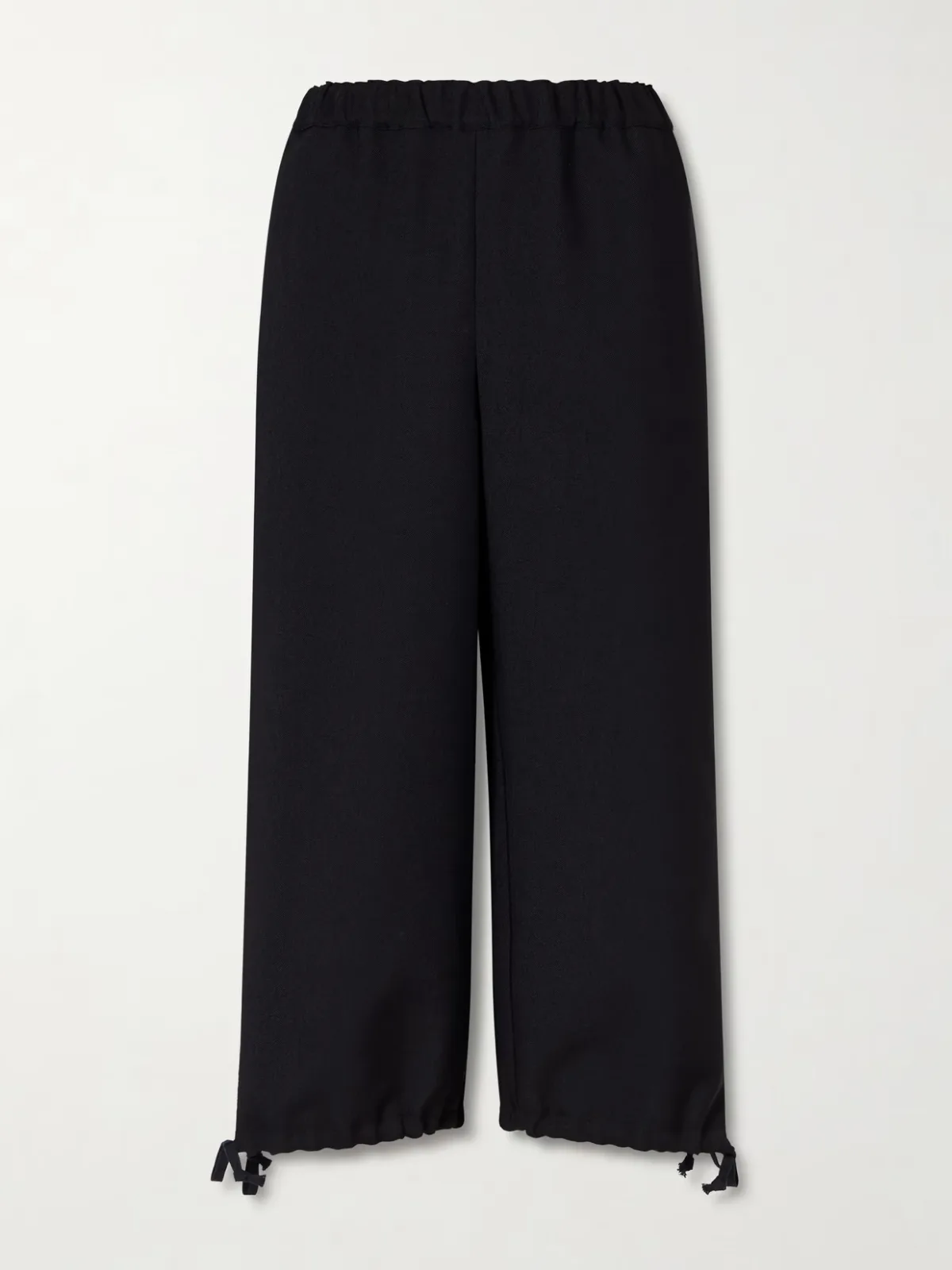 - Gabardine Wide-leg Pants -