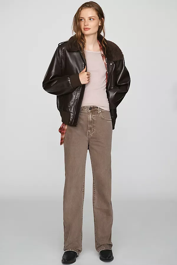 Val 90s High Rise Straight Leg Jeans by Reformation