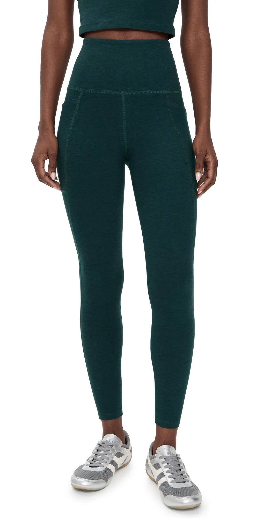 Spacedye Out of Pocket High Waisted Midi Leggings by Beyond Yoga