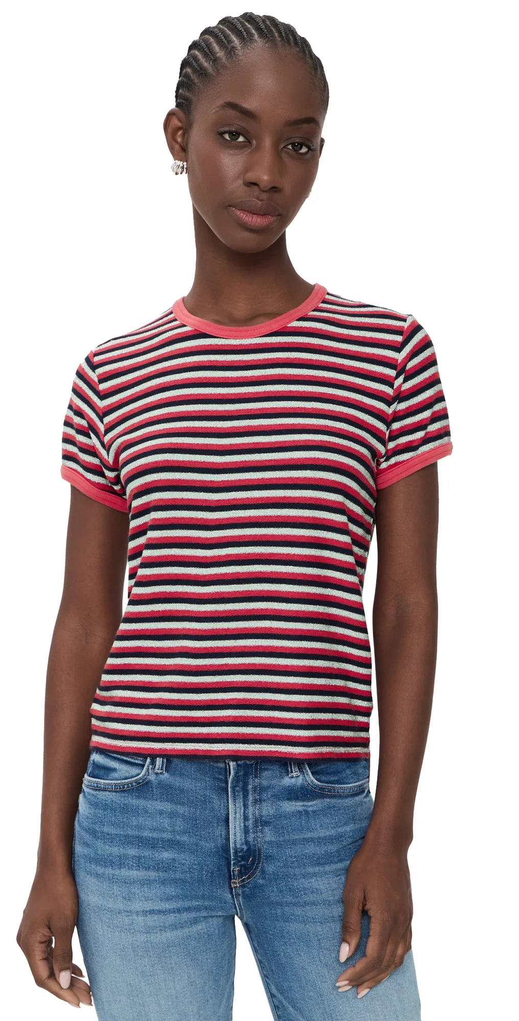The Lil Goodie Ringer Tee by MOTHER