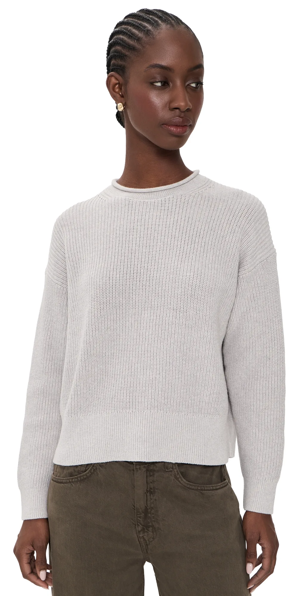 Arden Roll Neck Cotton Sweater