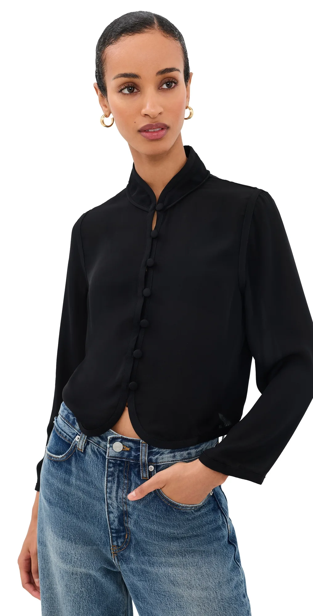 The Silk Salon Top by FRAME