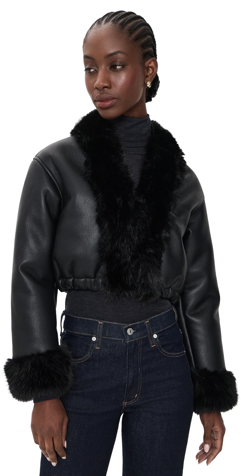 Smooth Talker Faux Leather Jacket