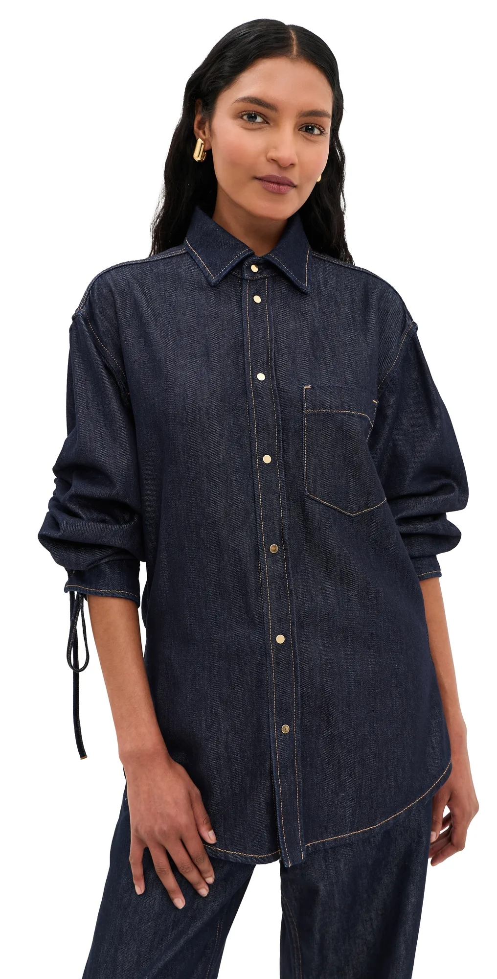 Anne Rouche Tailored Denim Shirt